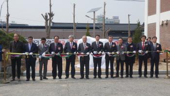 개교 50주년 기념식 1부 (모교 공원 기념비 제막식)